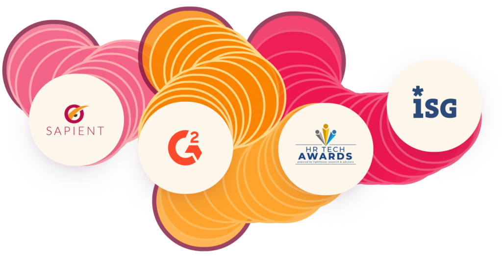 Industry awards and analyst recognition earned by HiBob.